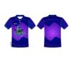 Blue Tech Gradient Custom Gaming Esports Jersey