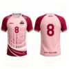 Red Custom Women's Soccer Jersey | Personalized Football Team Kit
