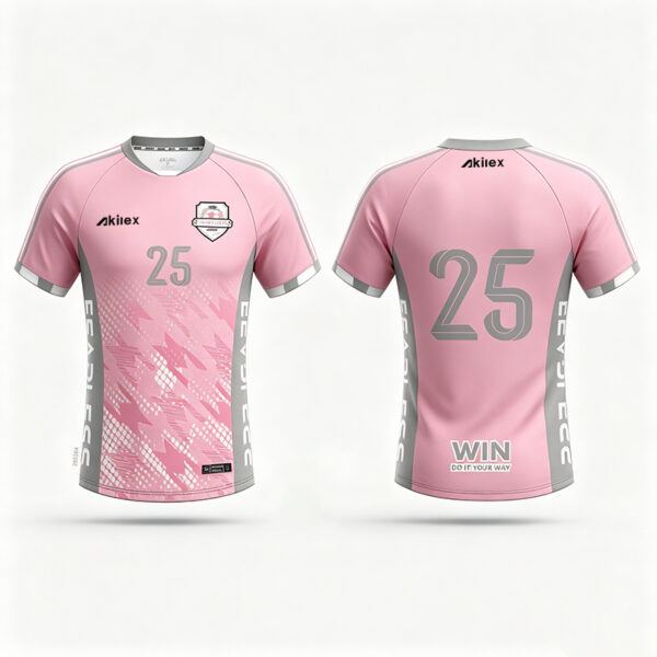 Red Custom Women's Soccer Jersey | Personalized Football Team Kit