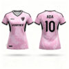 Red Custom Women's Soccer Jersey | Personalized Football Team Kit