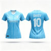 Red Custom Women's Soccer Jersey | Personalized Football Team Kit