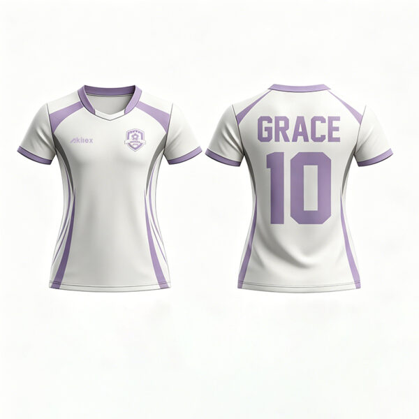 Red Custom Women's Soccer Jersey | Personalized Football Team Kit