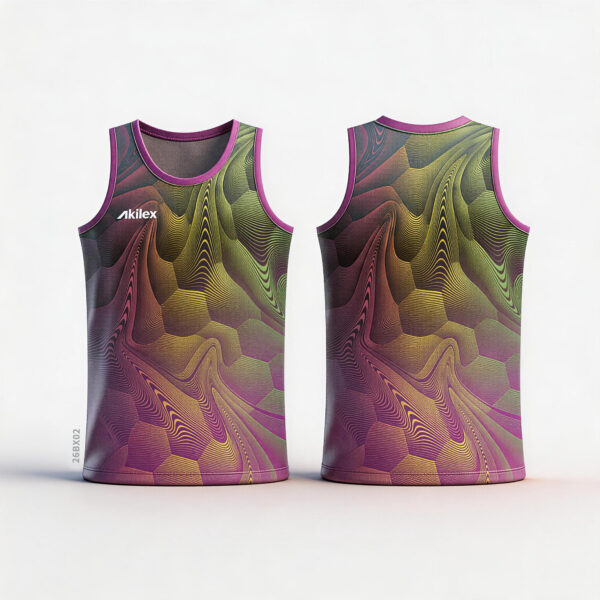 Blue Custom Sublimated Tank Top | Sleeveless Athletic Jersey
