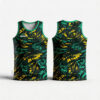 Blue Custom Sublimated Tank Top | Sleeveless Athletic Jersey