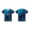 Blue Tech Gradient Custom Gaming Esports Jersey