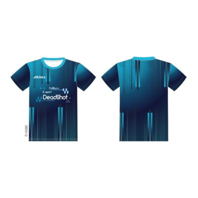 Blue Tech Gradient Custom Gaming Esports Jersey