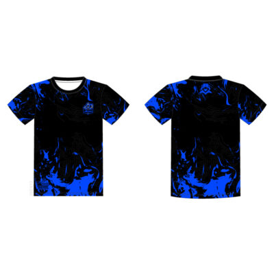 Black Blue Camo Custom Sublimated Esports Jersey