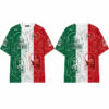 All Over Print Flag Graphic T-Shirt
