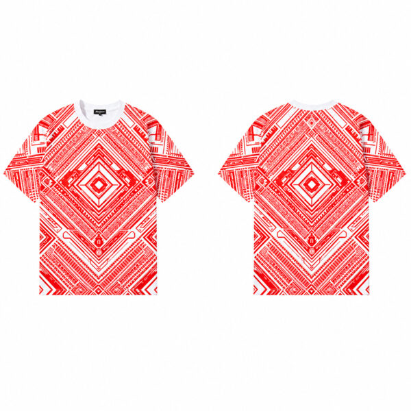 All Over Print Flag Graphic T-Shirt