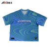 FLOWSTATE Blue Gradient All-Over Print Streetwear T-Shirt