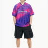 FLOWSTATE Pink Purple Sublimated Oversized Fashion T-Shirt