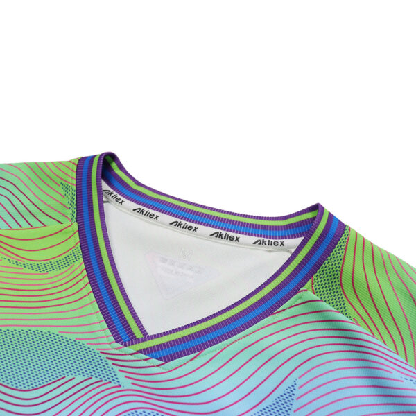 FLOWSTATE Green Blue Gradient Sublimated Oversized Streetwear T-Shirt