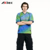 FLOWSTATE Green Blue Gradient Sublimated Oversized Streetwear T-Shirt