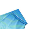 OUTSIDERS Sky Blue All-Over Print Oversized Streetwear T-Shirt