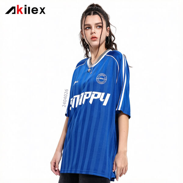 Custom Soccer Jersey Sublimation Retro Sportswear Tee