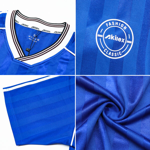 Custom Soccer Jersey Sublimation Retro Sportswear Tee
