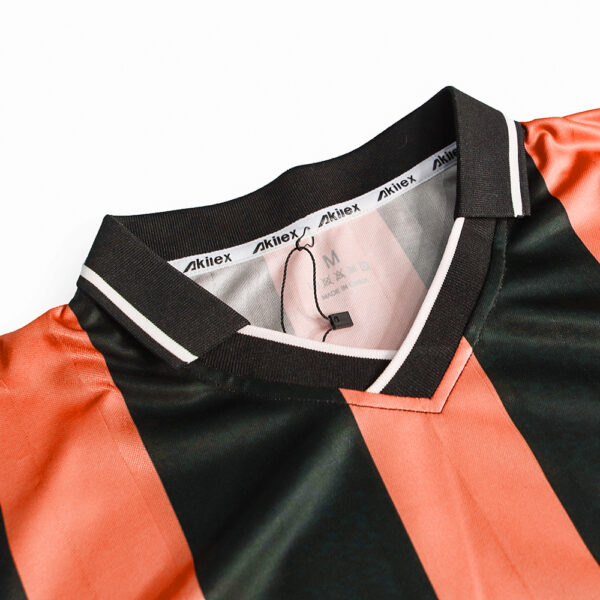 Custom Striped Soccer Jersey Sublimation Retro Tee