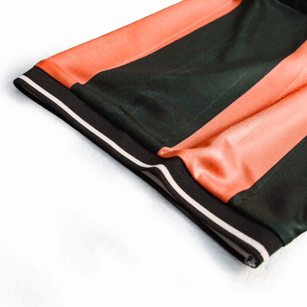 Custom Striped Soccer Jersey Sublimation Retro Tee