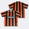 Custom Striped Soccer Jersey Sublimation Retro Tee