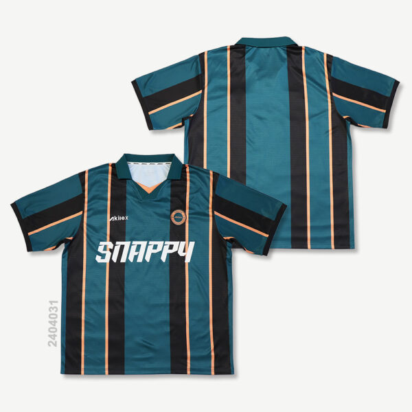 Custom Collared Soccer Jersey Sublimation Sportswear Tee