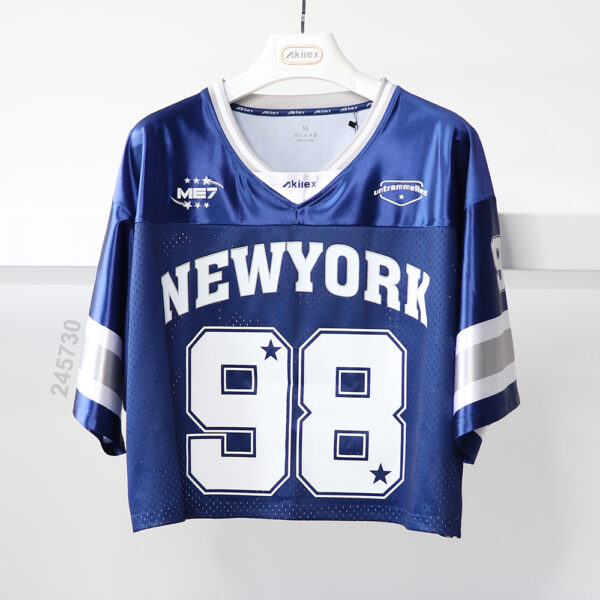 Custom Football Jerseys Sublimation Streetwear Tees