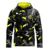 Black Yellow Custom Esports Team Hoodie
