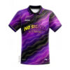 Custom Sublimation Polo Shirt Blue Green Wave Print Teamwear - product view 3