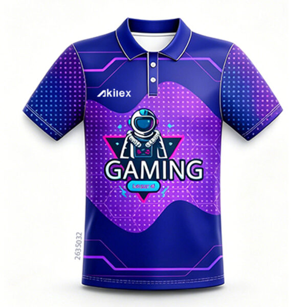 Purple Gaming Custom Sublimated Esports Jersey