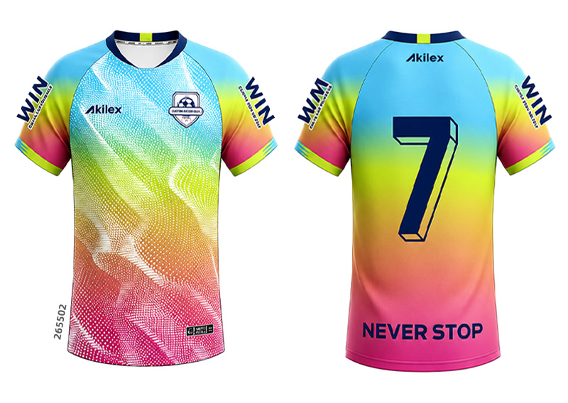 Purple Pink Women s Soccer Jersey - Custom Sublimated Football Shirt - photo 11
