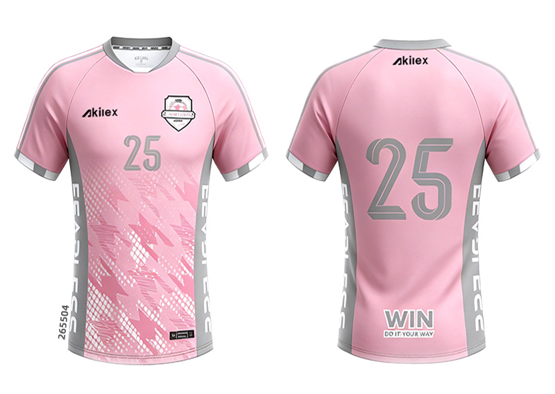 Purple Pink Women s Soccer Jersey - Custom Sublimated Football Shirt - photo 9