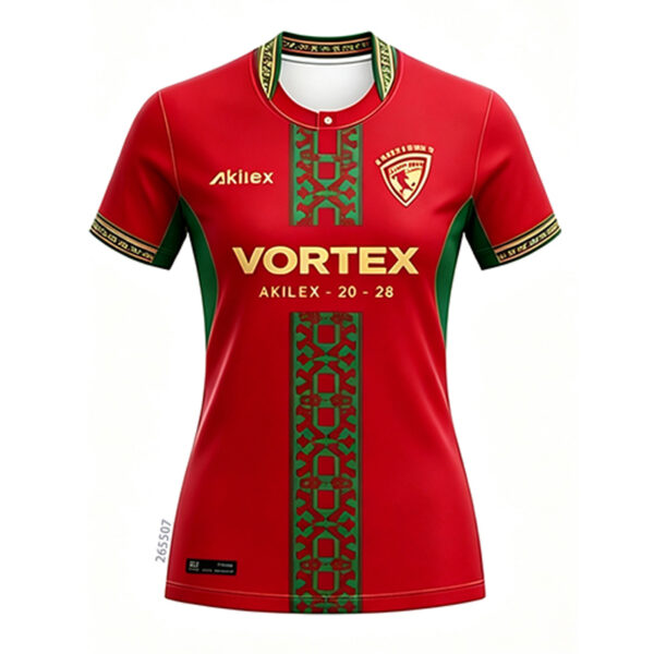 Red Custom Women s Soccer Jersey - Personalized Football Team Kit