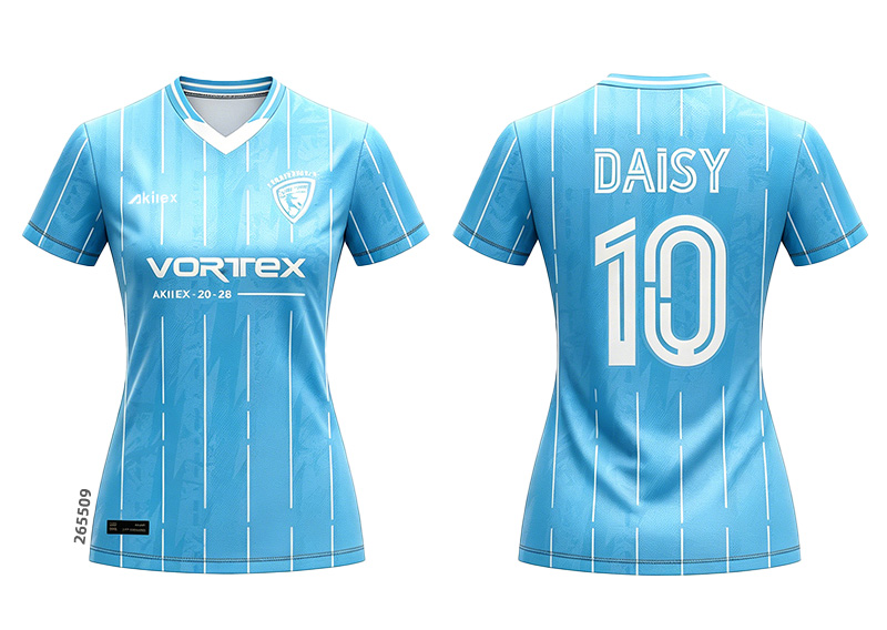 Purple Pink Women s Soccer Jersey - Custom Sublimated Football Shirt - photo 4