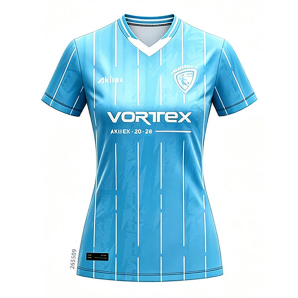 Sky Blue Custom Women s Soccer Jersey - Sublimated Football Teamwear