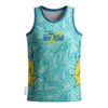 Mint Green Custom Sublimated Tank Top - Sleeveless Sports Jersey