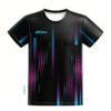 Black Neon Gradient Custom Esports Gaming Jersey