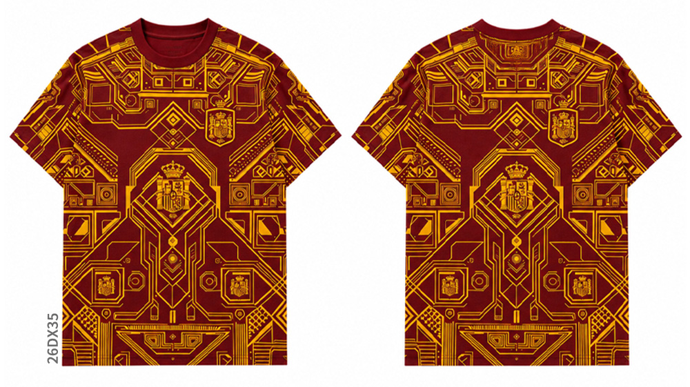 All Over Print Graphic T - Shirt - Sublimation Casual Tee - photo 1