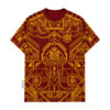 Custom Sublimation T - Shirts Abstract All Over Print Tees - product view 6