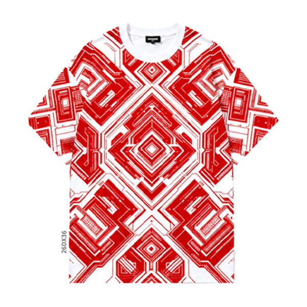 All Over Print Flag Graphic T - Shirt - product view 10