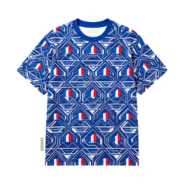 All Over Print Flag Graphic T - Shirt - product view 4