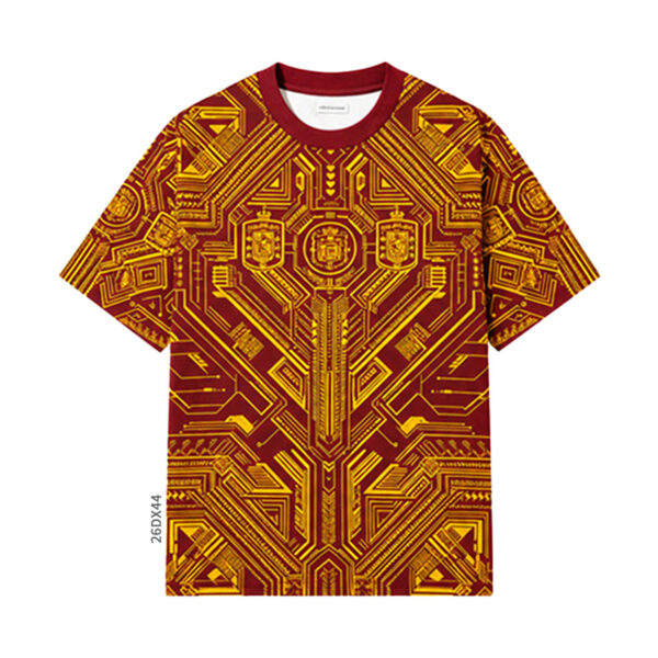 All Over Print Flag Graphic T - Shirt - product view 11