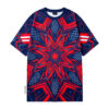 All Over Print Flag Graphic T - Shirt - product view 6