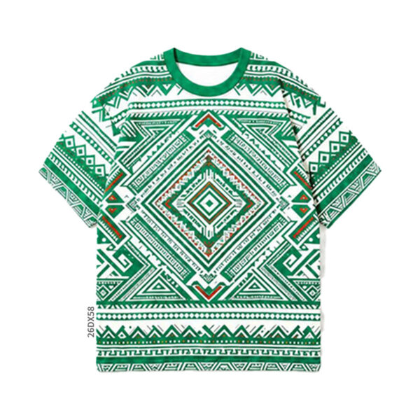 Custom Sublimation T - Shirts Graphic All Over Print Tees - product view 4