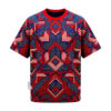 All Over Print Flag Graphic T - Shirt - product view 12