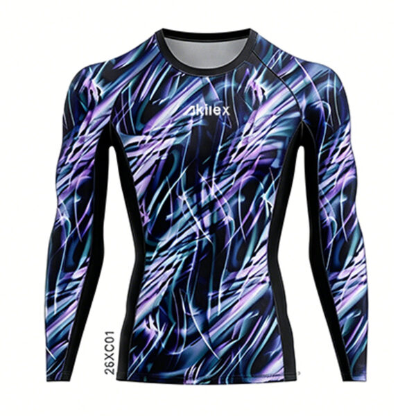 Custom Sublimated Long Sleeve Compression Shirt Pro Fit