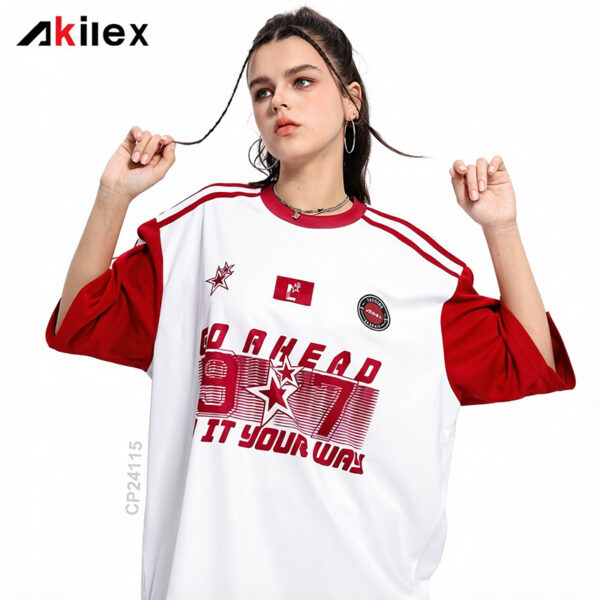 Custom All Over Print Shirt Sublimation Streetwear Tee