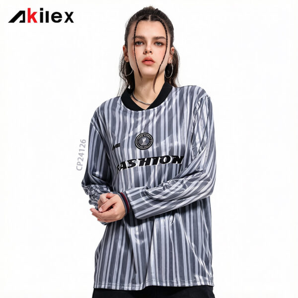Women's Custom Sublimation Long Sleeve Sports Shirts