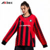 Custom Sublimated Soccer Jersey - Long Sleeve Football Shirt