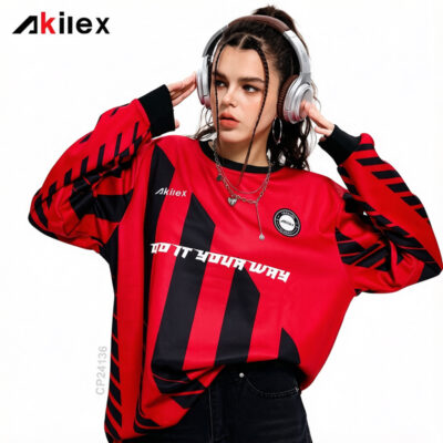 Custom Sublimated Soccer Jersey - Long Sleeve Football Shirt