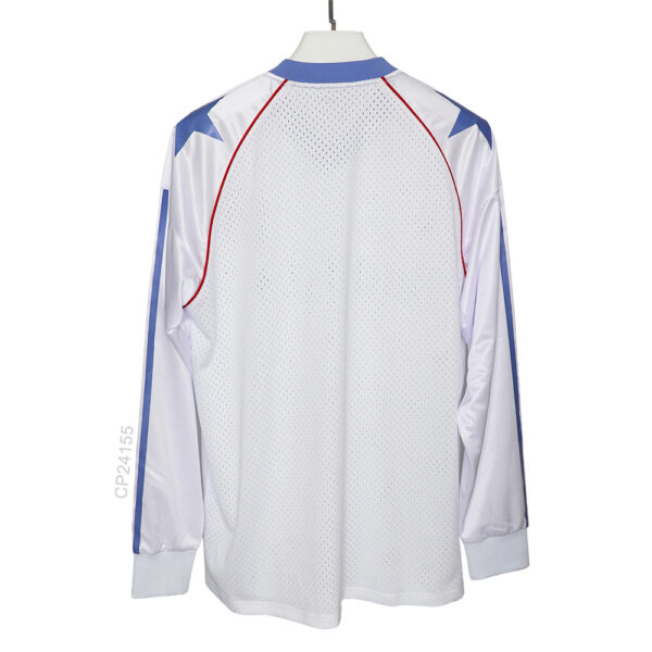 Custom Sublimated Long Sleeve Soccer Jersey - Retro Style