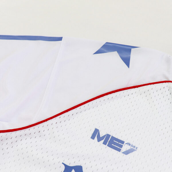 Custom Sublimated Long Sleeve Soccer Jersey - Retro Style
